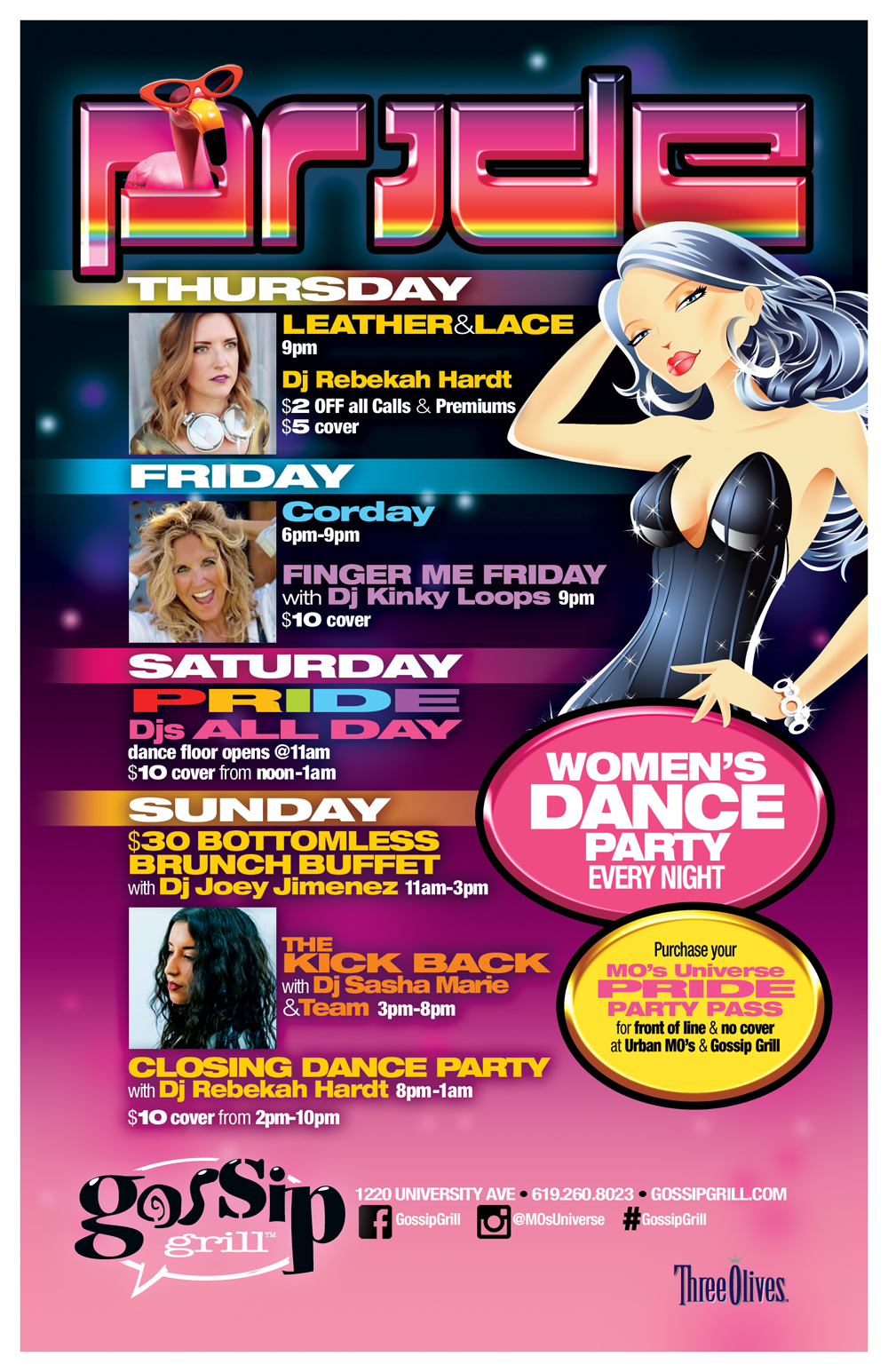 San-Diego-Pride-events-Gossip-Grill